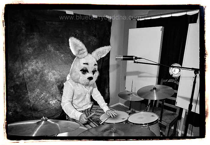 Bunny drummer