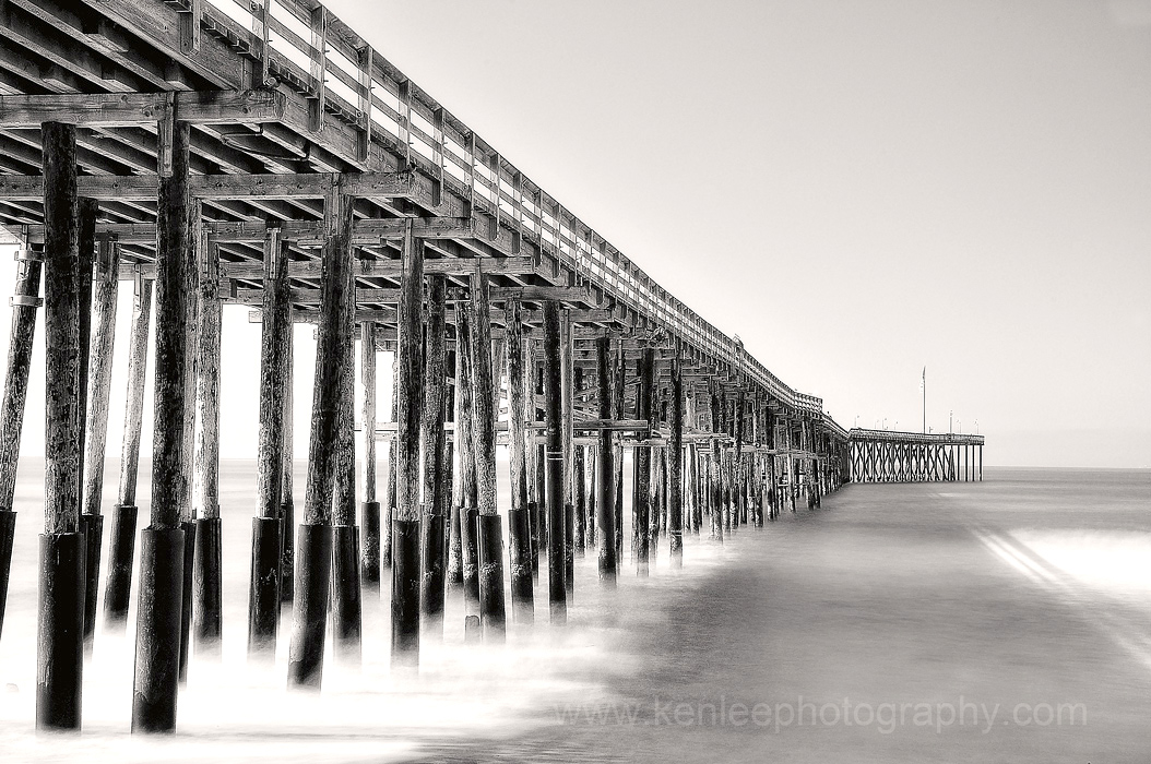 Ventura Pier long exposure photo by Ken Lee