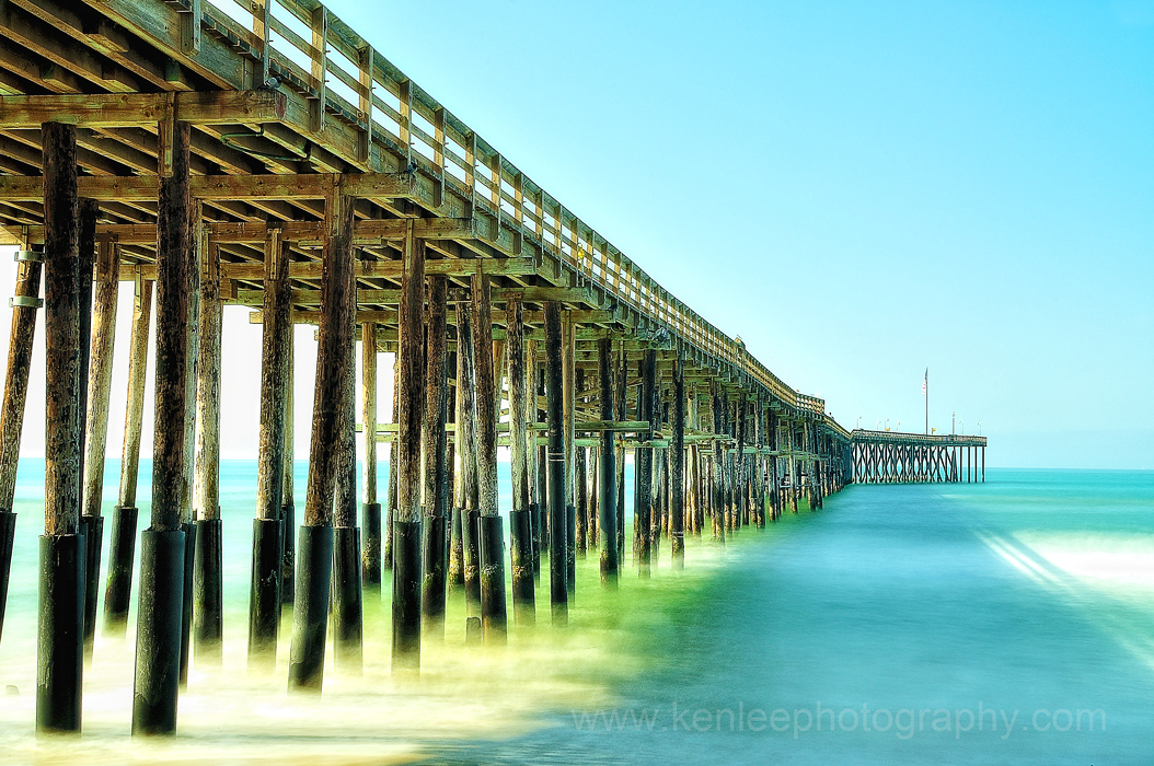 Ventura Pier long exposure photo by Ken Lee