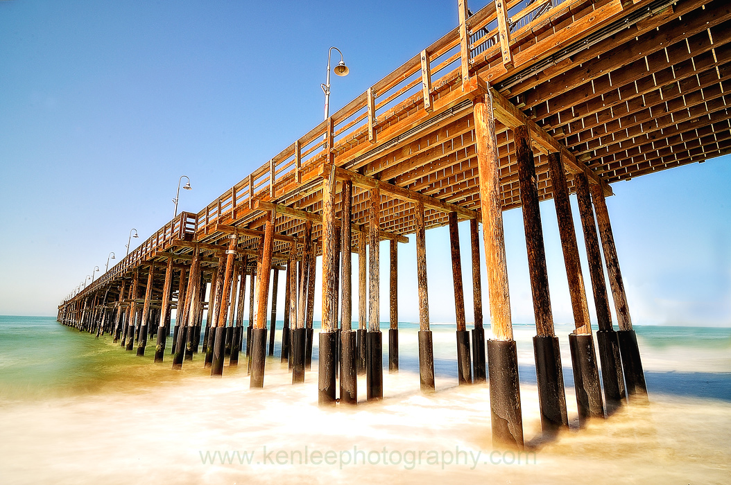 Ventura Pier long exposure photo by Ken Lee