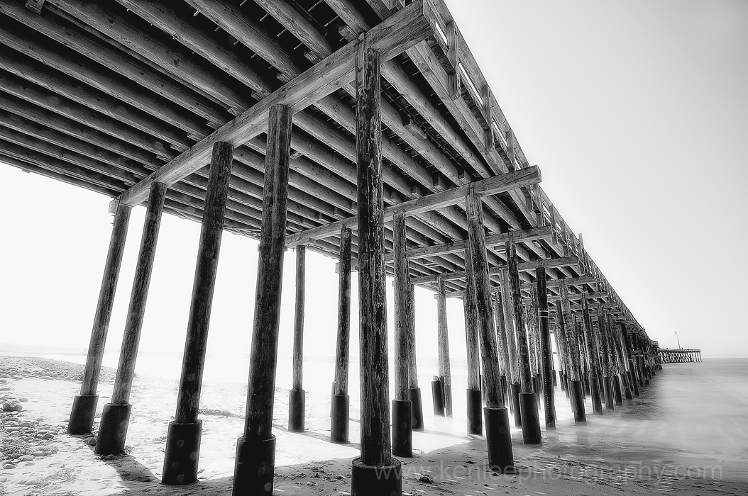 Ventura Pier long exposure photo by Ken Lee