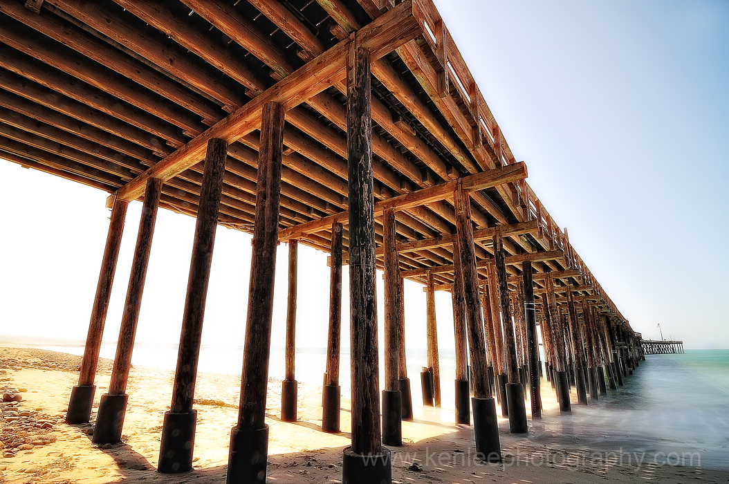 Ventura Pier long exposure photo by Ken Lee