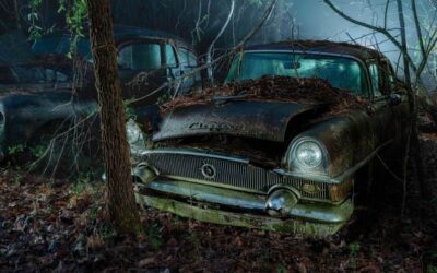 Old Car City USA: Night photography workshop paradise