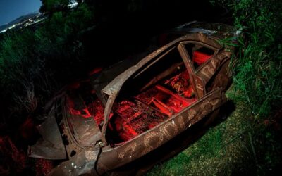 How I got the photo: Spooky Spahn Ranch Zodiac Car