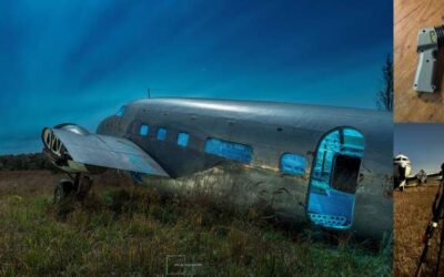 Light Painting 101: How to illuminate an abandoned plane in three easy steps