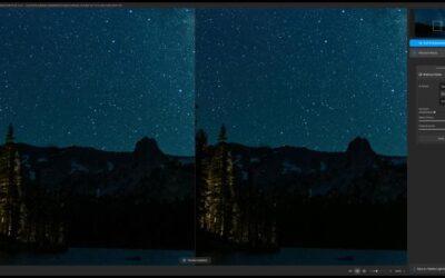 Reducing noise of high-ISO Milky Way photo with Topaz Photo AI V2